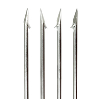 Pointe de lance multipoint en acier inoxydable Omer Brand avec 3 à 5 dents pour la pêche en eau douce et en mer, cible : le snapper, hameçon durable