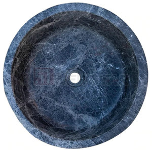 Newstar Luxe Nouveau Design Nature Pierre Noire Vanité Lavabo Lavabo Comptoir <span class=keywords><strong>Bassin</strong></span> pour Salle <span class=keywords><strong>De</strong></span> Bains - Product Image 2