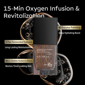 Masque à bulles d'oxygène enzymatique à la nicotinamide, personnalisation d'usine OEM/ODM |   Nettoyage en profondeur des pores + Exfoliation douce + Boost d'éclat - Product Image 2