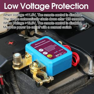 Từ xa pin ngắt kết nối chuyển đổi 12V 240A Pin giết chuyển đổi chống trộm tự động cắt tắt chuyển đổi cho Xe Xe tải thuyền RV ATV - Product Image 3