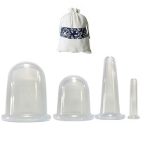 Ventouses faciales d'aspiration en silicone de qualité médicale personnalisées de haute qualité pour le corps