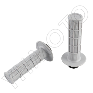 YHMOTO 22mm <b>Locking</b> Handle Grip Rubber Half Waffle for Honda CRF KTM SXF - Product Image 3
