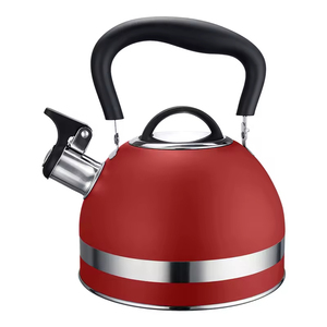 Tùy chỉnh <span class=keywords><strong>1.8L</strong></span> thép không gỉ huýt sáo ấm trà Ấm đun nước cấp thực phẩm cổ điển lớp phủ màu Hàn dưới <span class=keywords><strong>1.8L</strong></span> thép không gỉ - Product Image 3