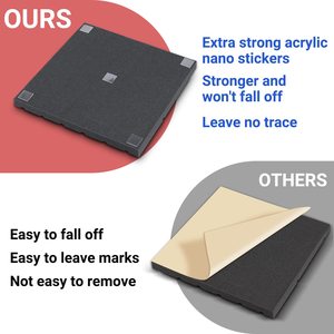 Bọt âm thanh thiết kế hoa văn gạch mới <span class=keywords><strong>2025</strong></span> có thể được sử dụng để trang trí tường nội thất để hấp thụ âm thanh - Product Image 3