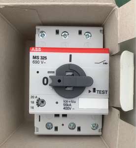 MS325-0.63 de MS325-0.25 ABBs d'origine 1 1.6 2.5 4 6.3 MS325-9 12.5 16 20 <span class=keywords><strong>Disjoncteur</strong></span> de protection moteur MS325-25 - Product Image 4