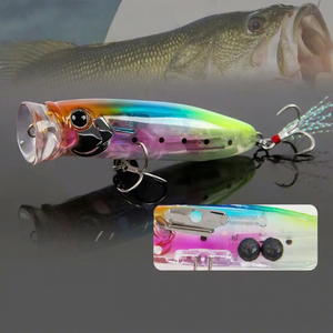 <span class=keywords><strong>Esca</strong></span> Artificiale Magnetica Lampeggiante in Acciaio Inossidabile con Bocca Rotonda 9.6g-18g <span class=keywords><strong>per</strong></span> Spigola e Pesce Mandarino - Product Image 5