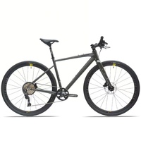 VULCAN PRO 700C 公路自行车碳纤维车叉筒轴铝制车架10速液压碟刹混合动力自行车