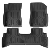 Tapis de sol de voiture sur mesure, couverture complète, imperméables, antidérapants, en cuir, OEM pour berlines, SUV, camions