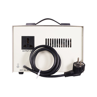 Stabilisateur de tension monophasé portable en cuivre pur SVC-1500VA, régulateur automatique de tension AC avec protection contre les surtensions