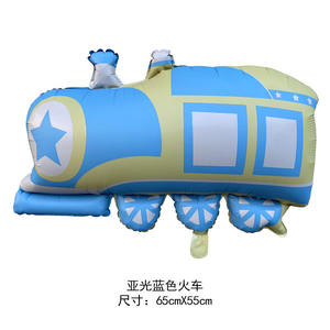 Nuevo globo de aluminio mate coche de policía camión de bomberos decoración de fiesta de cumpleaños coches globos - Product Image 5