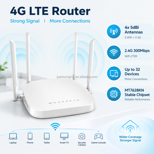 Routeur WiFi 4G LTE avec chipset MT7628KN, 300 Mbps, 2.4G, 2T2R, 1WAN+3LAN RJ45, emplacement pour carte SIM standard, TR069 en option - Product Image 3