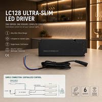 Alimentation électrique pour éclairage de placard 36W 60W, 12V 24V, tension constante, driver LED pour système d'éclairage sous placard LC128-36-0