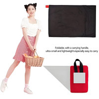 Couverture de pique-nique portable mini, imperméable et pliable pour le camping en plein air et la plage