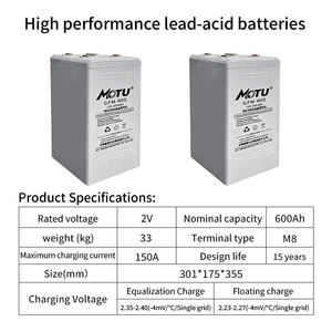 Sistemas de energía para estaciones base de comunicación MOTU GFM600 GFM300Ah/GFM200Ah en centrales nucleares con alta fiabilidad - Product Image 3