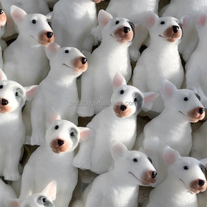 Jouet Squishy en TPR Plastique, Simulation de Main Peinte, Chien, Chiot, Terrier, Chihuahua, Teddy, Anti-stress, Décoration - Product Image 1