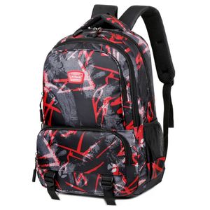 Manufacturer Custom Unisex Oxford Bag Pack <b>Letters</b> Pattern Schoolbags Anti-theft Waterproof Back Pack Student Backpack - Product Image 3