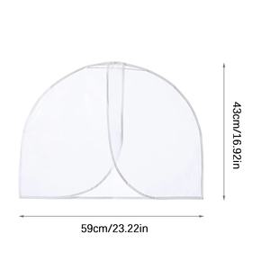 Cangnan sacs parfaits coton léger naturel cintre vêtements sac <span class=keywords><strong>anti</strong></span>-poussière pour hommes costume épaule couverture <span class=keywords><strong>Anti</strong></span>-poussière - Product Image 6