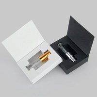 Flacon pulvérisateur de parfum vide personnalisé en verre de 2 ml, 3 ml, 5 ml, 10 ml avec boîte d'emballage, flacon d'échantillon de parfum, flacon testeur de parfum