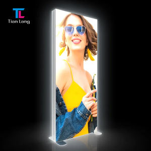 TianLang Textile Trade Show <b>Advertising</b> Fabric Frameless LED Backlit <b>Light</b> <b>Box</b> Seg Aluminum Profile Picture Frame Photography - Product Image 5
