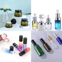 Flacon de parfum pour voiture classique de 8 ml avec bouchon à vis et estampage à chaud, en verre, désodorisant