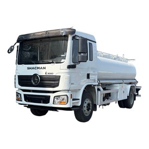 รถบรรทุกน้ำมันเชื้อเพลิง SHACMAN L5000 4x2 ขนาด 12,000 ลิตร พร้อมหัวจ่ายสำหรับน้ำมันดีเซลและสินค้าอันตราย - Product Image 1