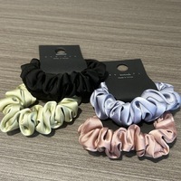 Chouchous pour cheveux de couleur unie, simples et très demandés, de haute qualité pour filles, pour usage quotidien, accessoires pour queue de cheval et chignon