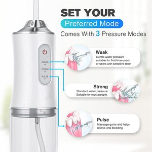 Denti dentali economici pulizia tartaro portatile Cordless ricaricabile denti orali sbiancamento attrezzature irrigatore <span class=keywords><strong>Flosser</strong></span> acqua orale - Product Image 5