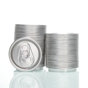 Tapa de lata de aluminio fácil de abrir EOE para tapas y tapas de tapón de lata de bebida