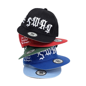 OEM ODM Fabricación personalizada MOQ bajo bordado 6 Panel de ala <span class=keywords><strong>plana</strong></span> Snapback Sombrero de béisbol personalizado Nuevos hombres Fitted <span class=keywords><strong>Era</strong></span> Cap Nbaing Caps - Product Image 1
