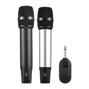 Professional 2.4G Rechargeable Wireless Handheld Microphone System for Singing
