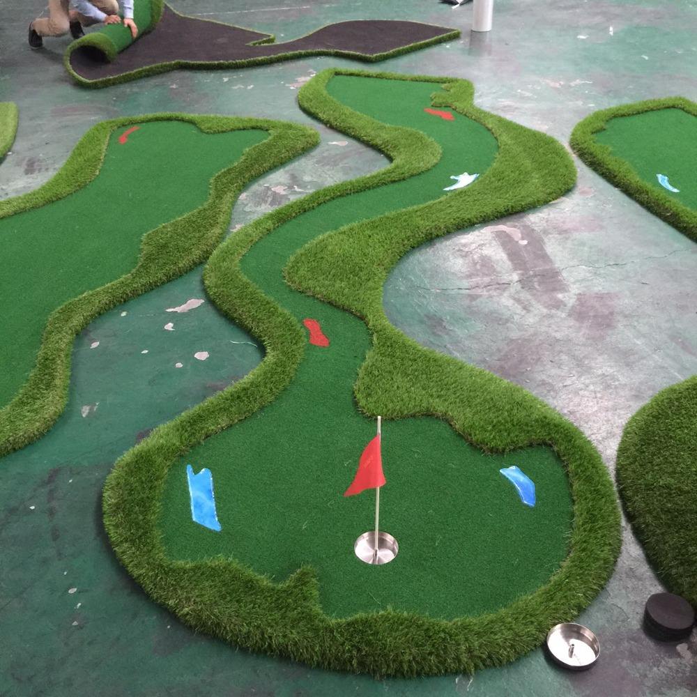 Mini Golf Hole Size Customizable Flags Training Mats
