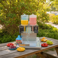 Machine à glace flocon de neige Intelligente efficace 4 saveurs bloc de glace Dessert lait neige machine à glaçons coréen Bingsu Machine