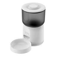 Distributeur de nourriture pour animaux de compagnie intelligent, distributeur de nourriture pour animaux de compagnie 3L avec contrôle par application, enregistrement vocal, accessoires pour animaux de compagnie, distributeur automatique de nourriture pour animaux de compagnie