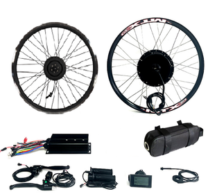 Kit Completo Tutto-in-Uno per Conversione Bici Elettrica con Motore Posteriore, Controller a Onda Sinusoidale Impermeabile 1500W/2000W/3000W/5000W, 48V 52V 60V 72V - Product Image 3