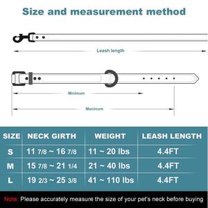 <span class=keywords><strong>Collar</strong></span> de perro de cuero ajustable clásico de marca de lujo superventas fabricante <span class=keywords><strong>collar</strong></span> de perro Correa conjunto - Product Image 3