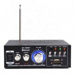 AOSHEN AK-698BT มินิ 250W 2 แชนแนล บาสทูป พร้อมแอมพลิฟายเออร์เสียงสำหรับการแข่งขันในรถยนต์ - Product Image 5