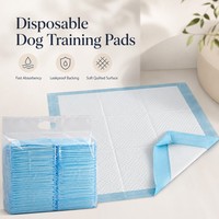 Almohadillas absorbentes para perros al por mayor, suaves, no tejidas, súper absorbentes con núcleo SAP, de secado rápido, impermeables, con base de PE, para entrenamiento de cachorros, OEM