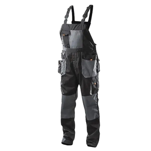 Pantalones DE TRABAJO transpirables de tela lisa de poliéster de algodón ignífugo de alta calidad para ropa de trabajo de personal de seguridad - Product Image 1