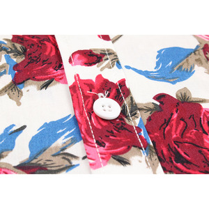 Fabricante hombres flor impreso Hawaiano de manga corta Camiseta casual - Product Image 6
