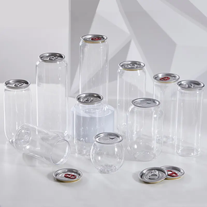 Pet Với Nhôm Cap 250Ml 330Ml 500Ml Kéo Vòng Chai Nhựa Uống Bao Bì Soda Lon Bia Ring-Kéo Có Thể - Product Image 5