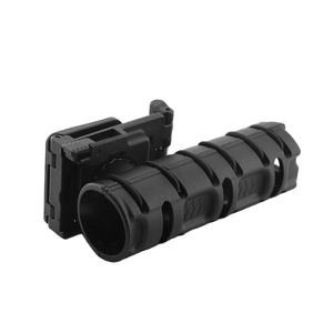 Phụ kiện chiến thuật tự vệ Kit có thể thu vào trường hợp dùi cui Bao da với 360 độ xoay túi bìa và nhiệm vụ vành đai - Product Image 3