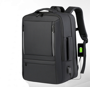 Biểu tượng tùy chỉnh đa chức năng mở rộng máy tính xách tay Ba lô cho nam giới kinh doanh không thấm nước máy tính du lịch Ba lô với USB - Product Image 2