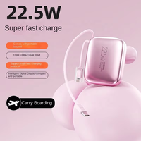 Banque d'alimentation de poche mini légère haute capacité 20000mah Chargeur portable Batterie externe Charge rapide PowerBanks 20000 Mah