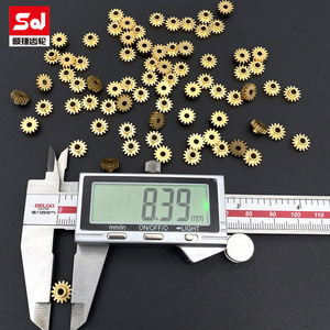 Engranajes de Cobre de Precisión Shunjie, Módulo 0.5, Ancho de Diente de 5 mm, Nivel de Precisión 7, Engranajes de Motor Personalizados - Product Image 2