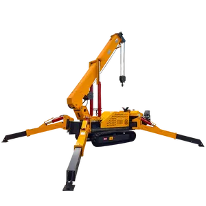 Penjualan terlaris mesin robot spider crane mini harga rendah untuk banyak digunakan