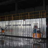 Équipement de fusion d'asphalte 55 kW 220/380 V, décanteur de bitume en fût