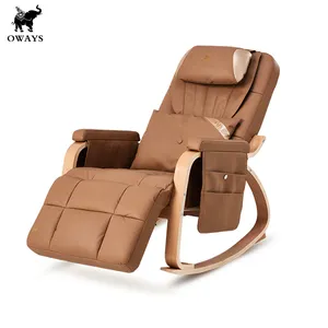 OWAYS OEM ODM Living Room Furniture Luxury Wooden Massage Chair 0 Gravity