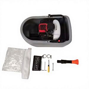 Bomba de Agua a Gasolina de 2 Tiempos, 52cc, Máquina de Bombeo de Agua a Gasolina, Bomba de Agua Flotante Pequeña - Product Image 1