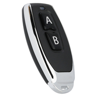 Télécommande à 2 boutons Transmetteur Porte de garage 433MHz EV1527 Chip Télécommande universelle sans fil