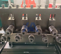 Precio de fábrica: Máquina de sujeción hidráulica CNC de alta precisión para la fabricación de abrazaderas de tubería, aros y tiras, con PLC, caja de engranajes y rodamientos.